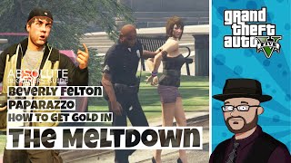 How to get Gold in GTA 5 Paparazzo  The Meltdown Walkthrough [upl. by Ainnos]