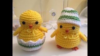 pulcino Amigurumi tutorialschema how to crochet a chick Amigurumi [upl. by Halli]