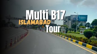 B17 multi gardens islamabad  site visit  latest update complete tour [upl. by Barbi]