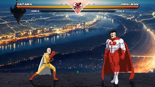 SAITAMA vs OMNIMAN  The most epic fight ever made❗ [upl. by Tapes]