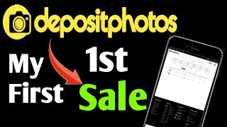 Depositphotos my first sale  how to sale my photo on depositphotos [upl. by Azil283]