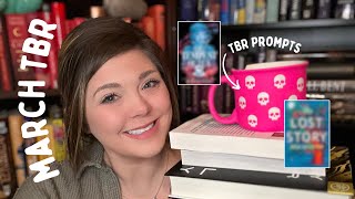 MARCH TBR  ARCS Anticipated Reads and Book Club Picks [upl. by Evers]