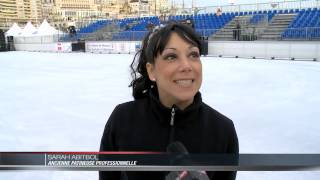 Le Noël de Princesse Sarah sur la Patinoire du Port Hercule [upl. by Remmus]