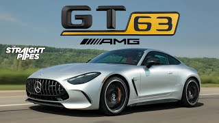 2024 MercedesAMG GT63 Review  BETTER than a Porsche 911 [upl. by Aekan667]