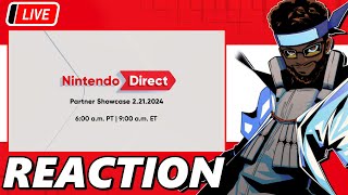 Nintendo Direct Partner Showcase 2212024  Live Reaction [upl. by Appilihp384]