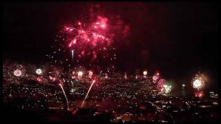 Madeira Island fireworks display 2011 2012 HD [upl. by Farand]