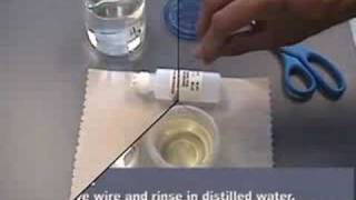 How to Make an AgAgCl Reference Electrode [upl. by Kerns]