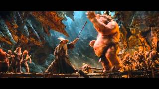 The Hobbit  Goblin King vs Gandalf HD [upl. by Ultann]