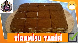 TIRAMISU SANS OEUFS  tiramisu tarifi başkalarda olay burda 100 kolay tam tarif [upl. by Durston458]