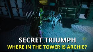 Where In The Tower Is Archie  Into The Light Secret Triumph  Destiny 2 [upl. by Ahsaya]