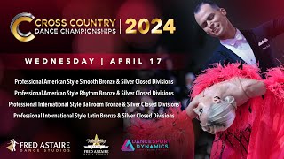 2024 CCDC Fred Astaire Ballroom Dance Competition Professional Closed Divisions [upl. by Anastos223]