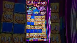 A Little Lamp Win Jackpot Feature on Mystery of the Lamp casino slots slotbonus [upl. by Biddy]