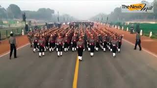 Allwomen contingent of Assam Rifles to participate at Republic Day parade [upl. by Yspyg639]