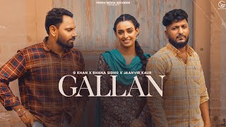 Gallan  G khan  Official Punjabi Video Song   Bhana Sidhu  Fresh Media Records [upl. by Aitnis]