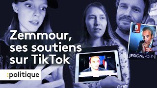 Comment agissent les soutiens dEric Zemmour sur TikTok [upl. by Jotham]