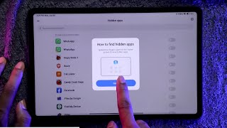 How to Hide Apps in Xiaomi Pad 6  Xiaomi Pad 6 Pro me App Hide Kaise Kare [upl. by Gnuhc]