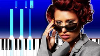 RAYE  Escapism Ft 070 Shake Piano Tutorial [upl. by Malony]