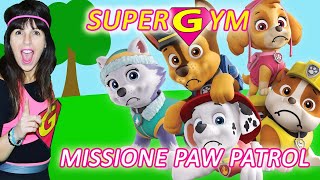 Supergym missione paw patrol ginnastica per bambini [upl. by Ydnahs]