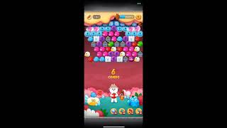 LINE バブル2 STAGE 2248 黄金コニー アイテムあり Golden Cony LINE BUBBLE 2 [upl. by Ecinreb871]