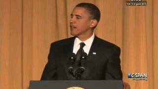 President Obama Remarks at 2010 White House Correspondents Dinner [upl. by Way325]