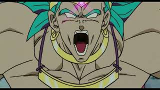 Broly Transforms into LSSJ but with TEQ Brolys OST  DB Game Music in Anime [upl. by Ahsart958]