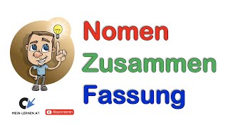 Das Nomen Zusammenfassung [upl. by Acalia667]