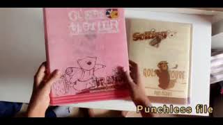 punchless file A4 size digital printed short clip [upl. by Charmian]