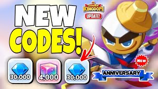 ANNIVERSARY COOKIE RUN KINGDOM COUPON CODES 2024  COOKIE RUN KINGDOM CODES [upl. by Ecertap547]