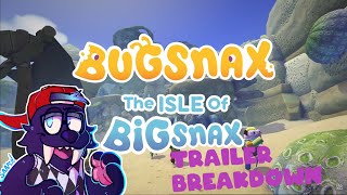 Bugsnax The Isle of BIGsnax DLC  Trailer Breakdown [upl. by Doner246]