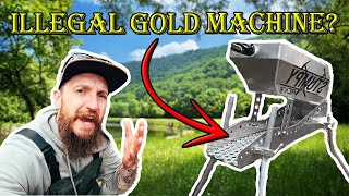 This Gold Recovery Machine is Unlawful to Use Almost Everywhere in the World HighBanking for Gold [upl. by Oiralih215]