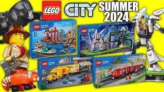 LEGO City Summer 2024 Sets REVEALED [upl. by Ahsital462]