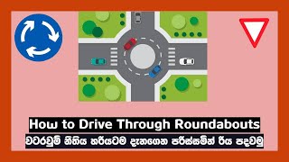 How to Drive Through Roundabouts  Driving Lesson to Pass A Road Test [upl. by Jacques305]