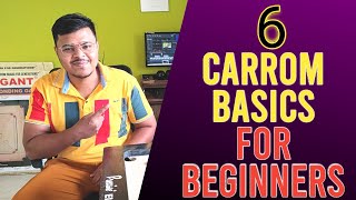 6 Carrom Board BASICS for Beginners  Strike amp Pocket [upl. by Kathryn]