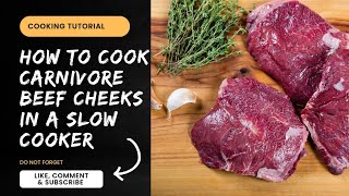 The best way to cook beef cheeks [upl. by Koerner]