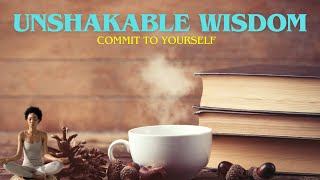 UNSHAKABLE WISDOM commit to yourself [upl. by Rotceh]