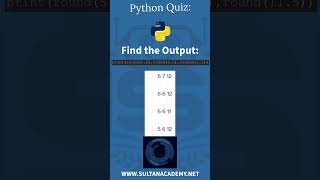 Python Quiz and Solution [upl. by Drape]