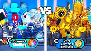 😱 FIREWORK TEAM VS CLOCK TEAM 💀 ENDLESS 🔥 NEW UNITS TRADES 🤑  Toilet Tower Defense [upl. by Dibbrun]