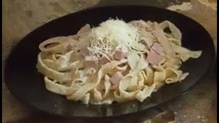 FETTUCCINI Y PAPPARDELLE SALSA ALFREDO [upl. by Gillette]