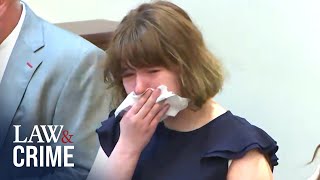 Carly Gregg Sobs After Receiving Guilty Verdict For Murdering Mother [upl. by Karlow172]