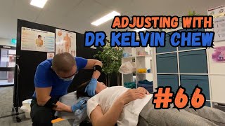 Adjusting with Dr Kelvin Chew 66  Chiropractic Helps Ease Headache Symptoms [upl. by Gamaliel]