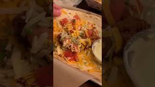 Torchys trailer park beef fajita tacos chips and queso shorts torchys tacos [upl. by Kohsa15]