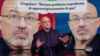 Maurizio Crozza quotAumento bollette Tipico complotto dei No Gasquot [upl. by Xxam542]