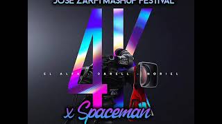 El Alfa x Darell x Noriel ft Hardwel  4K x Spaceman Jose Zarpi Mashup Festival [upl. by Dessma]