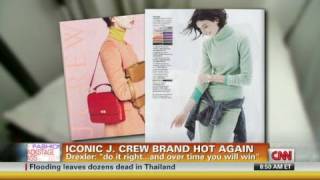 American Morning  Iconic J Crew brand hot again [upl. by Erasaec655]