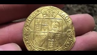 Marks Gold hammered a Jetton for me and a bit of Silver Metal detecting UK  37 [upl. by Nnylimaj]