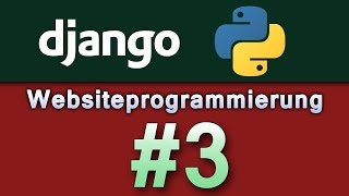 Websiteprogrammierung mit Django  Python 3  Views GermanDeutschHD [upl. by Liris]