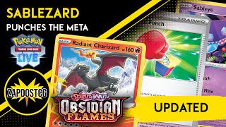 Updated Sableye Charizard Lost Box Deck is BACK with Obsidian Flames Pokemon TCG [upl. by Ihp]