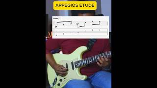 🎸🎵Arpegios Etude🎸🎵 guitar arpeggios electricguitar leadguitar sologuitar jazz rock [upl. by Haikezeh113]