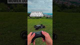 RC lawn mower is next level 😮🤩  🎥 grator [upl. by Ahsitul]