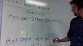 Passive Voice Questions in the Present Perfect Tense [upl. by Aeret]